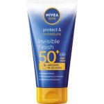 Nivea Sun Protect & Moisture Invisible Finish Mléko na opalování SPF50+ 150 ml – Zboží Dáma