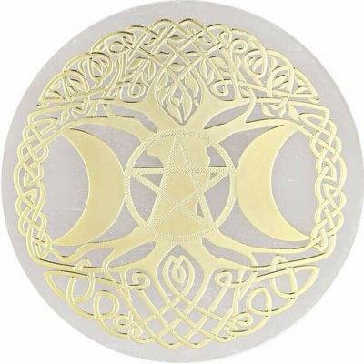 Nefertitis Selenit Strom života a Trojí Měsíc - dekorace NF46847 - cca 0,75 x 6 cm – Hledejceny.cz