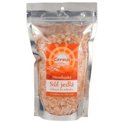 Cereus himalájská jedlá sůl růžová do mlýnku 560 g – Sleviste.cz