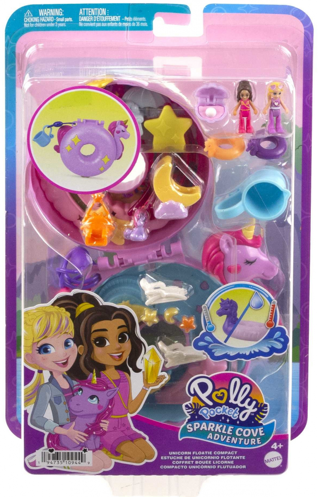 Mattel Polly Pocket mini Pocketová kabelka jednorožec