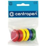 Centropen magnety průměr 30 mm barevný mix 6 ks – Hledejceny.cz