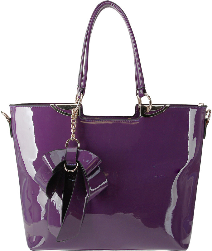 L&S fialová kabelka na rameno s motýlkem LS-AG00348B purple od 846 Kč -  Heureka.cz