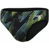 Koupací šortky, boardshorts Speedo Allover 7cm Brief black /Light Adriatic/Acid/USA