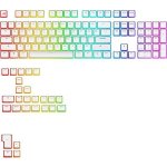 Glorious Aura V3 Keycaps White - Retail - US GLO-KB-ACC-KC-GPBT-AURA-WHT-US – Zboží Mobilmania