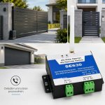 GSM/4G modul pro ovládání vrat a bran prozvoněním – Sleviste.cz