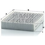 Filtr, vzduch v interiéru MANN-FILTER CUK 1830 – Hledejceny.cz