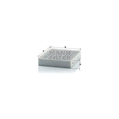Filtr, vzduch v interiéru MANN-FILTER CUK 1830 – Hledejceny.cz