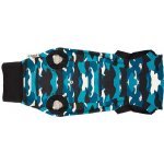Suitical Dog BLUE CAMO Obleček ochranný – Zboží Dáma