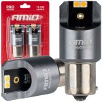 LED žárovky FULL CANBUS PRO PY21W 4x3030 SMD amber 12V 24V AMIO-03584 – Hledejceny.cz