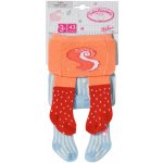Zapf Creation Baby Annabell Punčocháče a ponožky 43 cm růžové/obláčky – Sleviste.cz