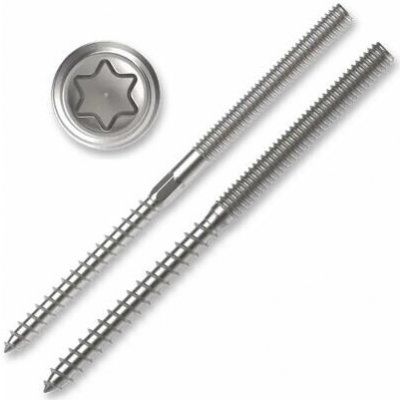 Kombinovaný vrut/šroub Zn M8x90mm – Hledejceny.cz