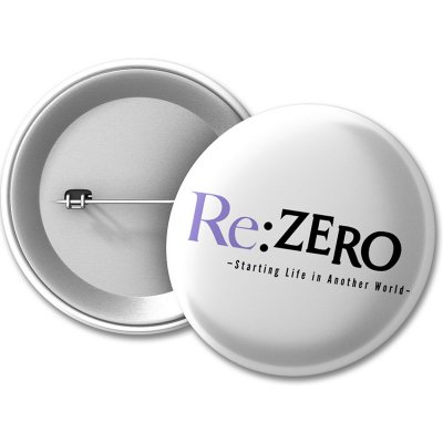 Re:Zero Placka Logo Re-Zero W - 50 mm – Zboží Dáma