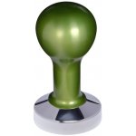 Buna Café Tamper kov zelený, nerez lesk, plochý 58,55 mm – Sleviste.cz