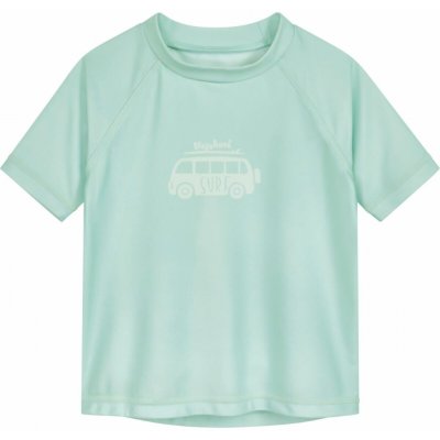 Dětské UV tričko Playshoes Surfbus mint green krátký rukáv – Zboží Dáma