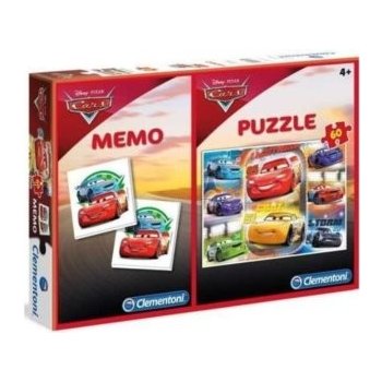 Clementoni Puzzle pexeso: Auta