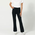 Bootcut legíny černá – Zboží Mobilmania