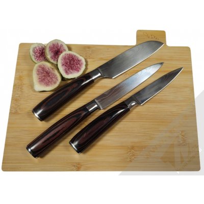 1Mcz Santoku 14cm / Petty 14cm / Petty 12cm - sada 3ks – Zboží Mobilmania