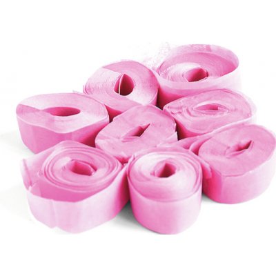 Tcm Fx pomalu padající konfety-serpentýny 5mx0.85cm růžové – Zboží Dáma