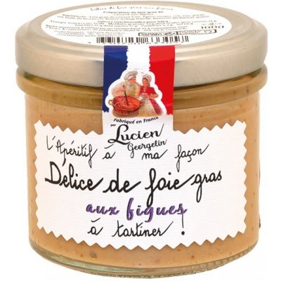 Lucien Georgelin Foie Gras s fíky 100 g – Zboží Dáma