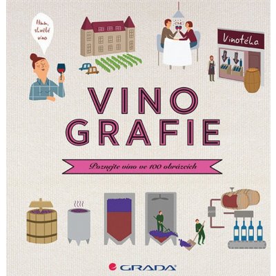 Vinografie - Poznejte víno ve 100 obrázcích - Darrieussecqová Fanny, Denturcková Mélody,