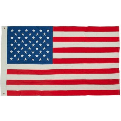 Vlajka: USA [šitá, vintage styl, 50 hvězd] – Hledejceny.cz