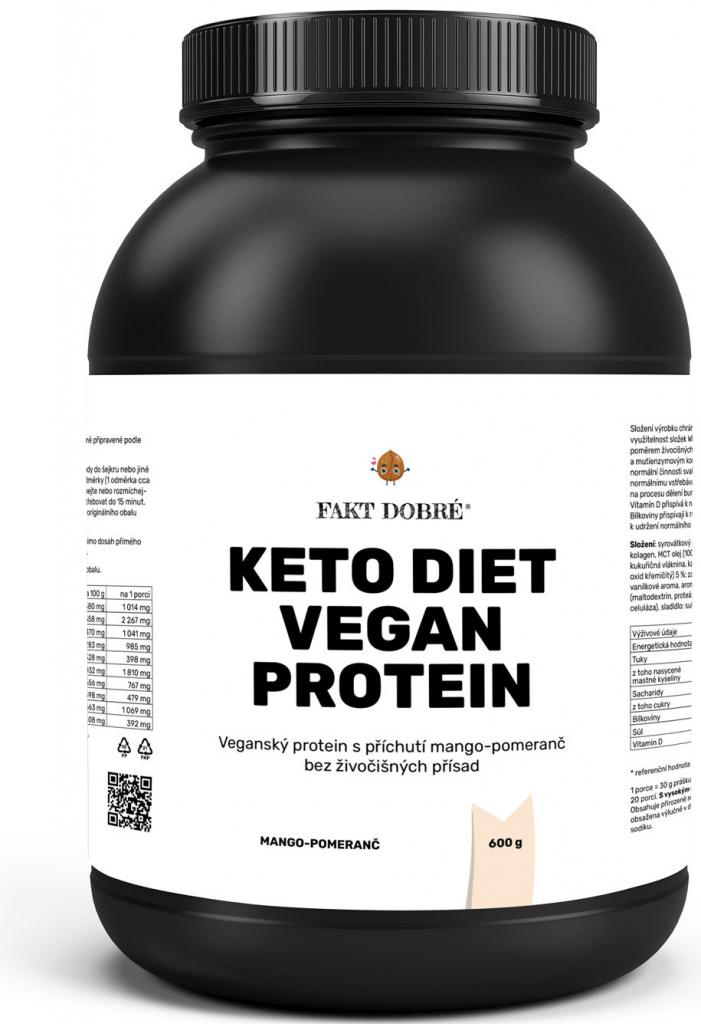 FAKT DOBRÉ Keto Diet vegan protein 600 g