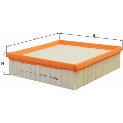 MAHLE ORIGINAL Vzduchový filtr LX220 – Hledejceny.cz