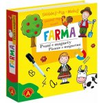Pexi Psaní s magnety Farma společenská magnetická hra – Zboží Dáma