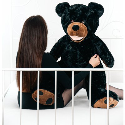 The Bears® medvěd USA černý 100 cm – Zboží Mobilmania
