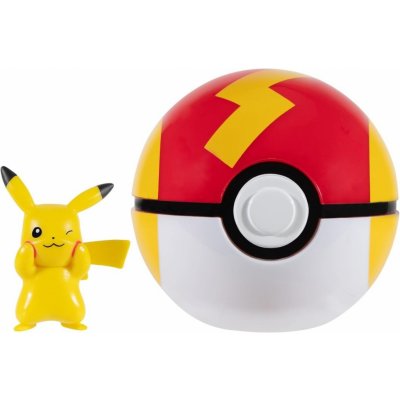 Orbico Pokémon Poké Ball Clip 'n' Go PIKACHU + FAST BALL – Zbozi.Blesk.cz