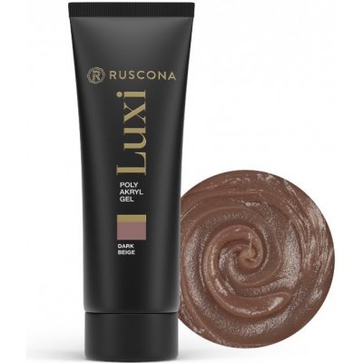 Ruscona Polyakrylový gel LUXI DARK BEIGE 50 g – Hledejceny.cz