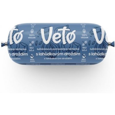 Veto Pomazánka rostlinná s lahůdkovým droždím 100 g – Zboží Dáma