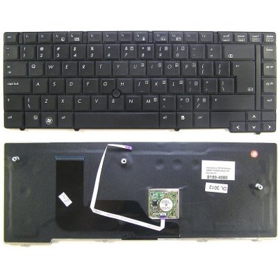 klávesnice HP Elitebook 8440P 8440W černá UK trackpoint – Hledejceny.cz