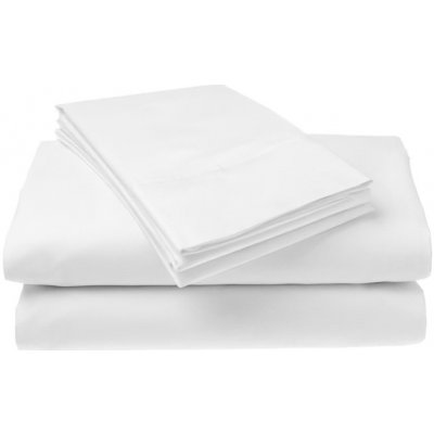 TextilCentrum.cz bavlna plátěné prostěradlo plachta vysrážené bílé 240x260 – Zboží Mobilmania