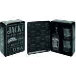 Jack Daniel's plech 40% 0,7 l (dárkové balení 2 sklenice) – Hledejceny.cz