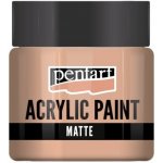 Pentart akrylová barva 50 ml lososová matná – Sleviste.cz