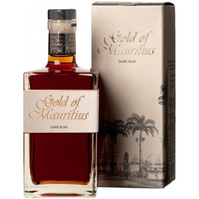 Gold of Mauritius Dark Rum 40% 0,7l (karton)