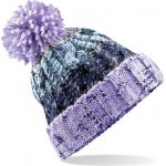 Beechfield Corkscrew beanie s bambulí fialová-šedá – Hledejceny.cz