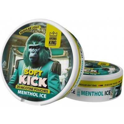 Aroma King Soft Kick menthol ice 10 mg/g 25 sáčků