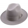 Klobouk Luxusní plstěný klobouk šedá Q8011 10367/07TE