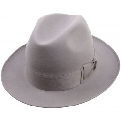 Luxusní plstěný klobouk šedá Q8011 10367/07TE