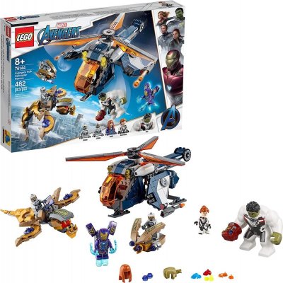 LEGO® Super Heroes 76144 Avengers: Hulk a výsadek vrtulníkem – Zbozi.Blesk.cz