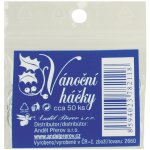 Háček vánoční dlouhý železný lesk – Sleviste.cz