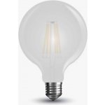 V-TAC opálová led filament žárovka e27 g125 7w teplá bílá 2500 3000k – Hledejceny.cz