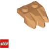 LEGO® doplněk LEGO® 27261 Podložka 1x2 Tři drápy skála Tmavě-Nugátová