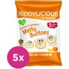 Dětský snack KIDDYLICIOUS Knoflíčky ovocno-zeleninové Banán s dýní 5 x 6 g