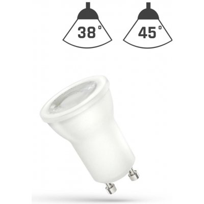 Spectrum LED žárovka GU10 MR11 4W 350 lm 45° 6000K – Hledejceny.cz
