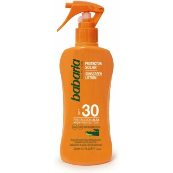 Babaria Sun Leche Spray Aloe Vera opalovací mléko spray s Aloe Vera SPF30 300 ml