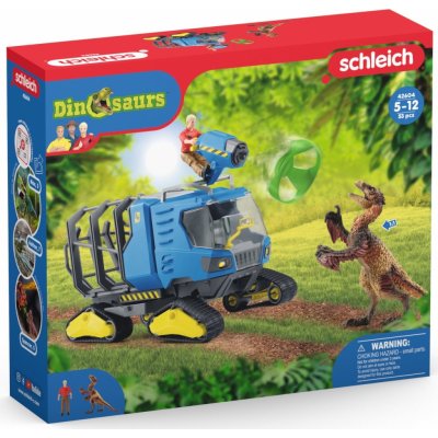 Schleich 42604 Pásové vozidlo na odchyt Dinosaurů – Zboží Mobilmania