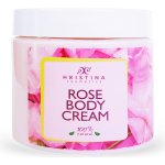 Hristina přírodní tělový krém s růží 200 ml – Zboží Dáma
